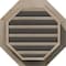 Ekena Millwork Octagonal Gable Vent Unfinished, Functional, Pine Gable Vent w/ 1" x 4" Flat Trim Frame, 30"W x 30"H GVWOC30X3001SFUPI - alternate 2